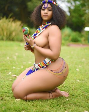 Girls nude africa Ebony Black