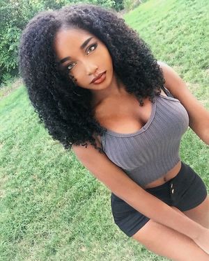 sexy light skin black girl