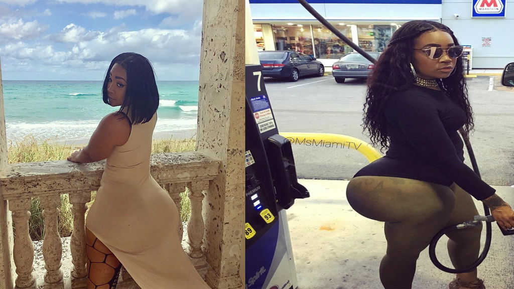 Miss Miami' confiesa que aumentó el tamaño de su trasero con.